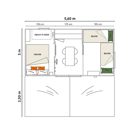 Rose אתר קמפינג 2*